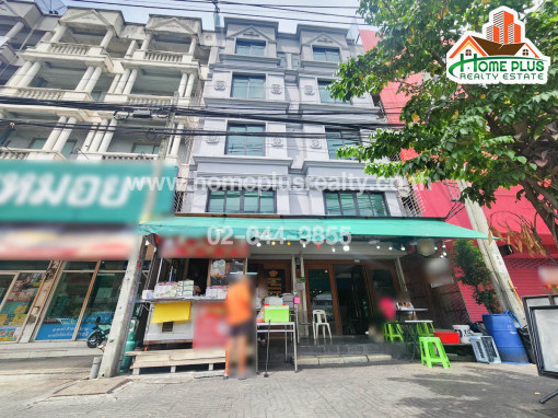 อาคารพาณิชย์ อาคารพาณิชย์ 2 คูหา 5 ชั้นพร้อมดาดฟ้า (รีโนเวท) ซอยเพชรเกษม60 ติดถนนพุทธมณฑลสาย1 (ใกล้ซีคอนบางแค)