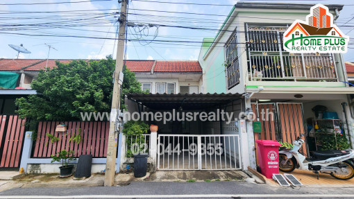 ทาวน์โฮม หมู่บ้านรัตนาธิเบศร์ ถนนกาญจนาภิเษก (ใกล้รถไฟฟ้าMRTตลาดบางใหญ่และเซ็นทรัลเวสต์เกต)