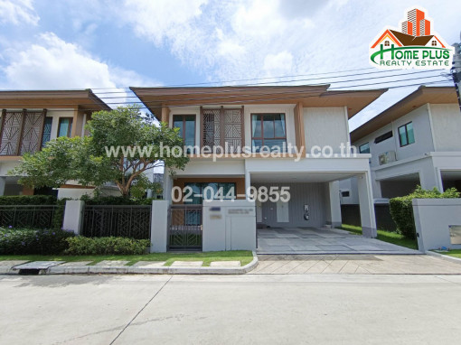 บ้านเดี่ยว โครงการบุราสิริ วัชรพล (Burasiri Watcharapol) ใกล้บิ๊กซีฟู้ดเพลส สุขาภิบาล5