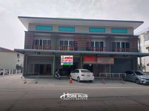 อาคารพาณิชย์ 2 ชั้น ติดถนนท่าทรายใกล้สายลมรีสอร์ท จังหวัดเชียงใหม่