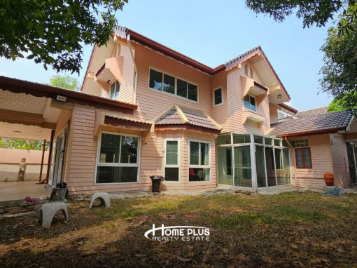 บ้านเดี่ยว หมู่บ้านซื่อตรง28 หลังริมวิวเลค ซอยนวลจันทร์36 แยก12