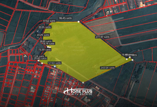 ที่ดิน ที่ดินพร้อมบ้านเดี่ยวชั้นเดียวใกล้สนามบินแม่ฟ้าหลวงเชียงราย เนื้อที่ 42 ไร่ 2 งาน