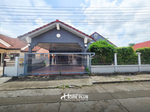 บ้านเดียวชั้นเดี่ยวหมู่บ้านปลาทอง ศรีนครินทร์ (ติดแจส เออเบิร์น ศรีนครินทร์)