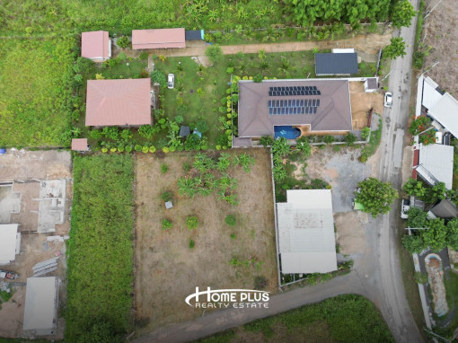 บ้านเดี่ยว ที่ดินพร้อมบ้านในตำบลหินเหล็กไฟ อำเภอหัวหิน ประจวบคีรีขันธ์ เนื้อที่ 1 ไร่ 2 งาน