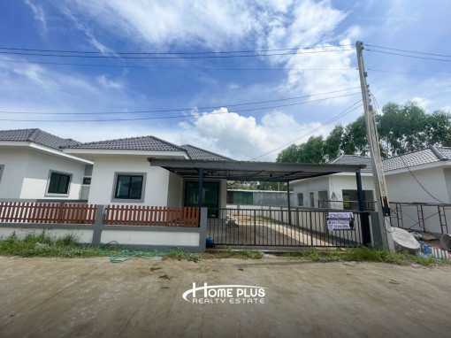 บ้านเดี่ยว บ้านเดี่ยวชั้นเดียวในโครงการเขาหินซ้อนวิลล่า ฉะเชิงเทรา (บ้านใหม่มือ1)