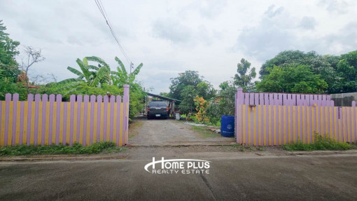 บ้านเดี่ยว ที่ดินพร้อมบ้านชั้นเดียวตำบลยกกะบัตร อำเภอบ้านแพ้ว สมุทรสาคร เนื้อที่ 120 ตารางวา