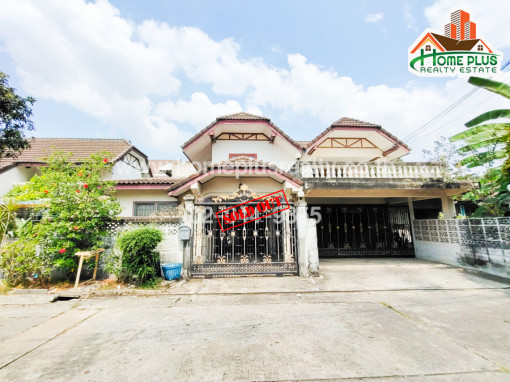 บ้านเดี่ยว หมู่บ้านโชคชัยคลองจั่น (หลังริม) ซอยนวมินทร์81 ใกล้เดอะมอลล์บางกะปิ