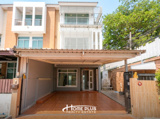 ทาวน์โฮม ทาวน์โฮม 3 ชั้น หลังริม โครงการวิสต้า ปาร์ค วิภาวดี Vista Park Viphavadi ใกล้ IT Square หลักสี่