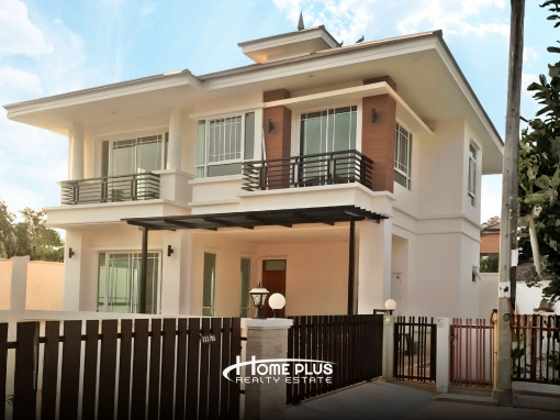 บ้านเดี่ยว 2 ชั้น (หลังริม) หมู่บ้านวชัญญาเลควิลล์ 2 พิษณุโลก ใกล้สนามบินพิษณุโลก