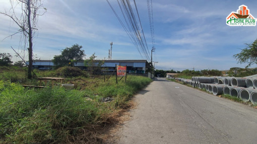ที่ดิน ที่ดินถมแล้ว ซอยรัตนโชค6 ถนนตำหรุ-บางพลี