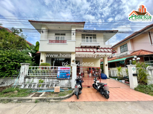 หมู่บ้านวิภาวรรณ ถนนเลียบคลองเปรมฯ ปทุมธานี ใกล้เมืองเอก