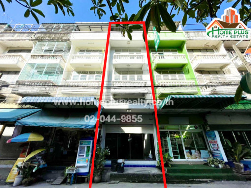 อาคารพาณิชย์ อาคารพาณิชย์ 3.5 ชั้น หมู่บ้านบัวทองธานี อำเภอบางบัวทอง (ใกล้เซ็นทรัลเวสเกต)