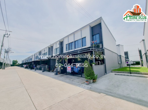 ทาวน์โฮม Pleno พระราม9-กรุงเทพกรีฑา ซอยกาญจนาภิเษก25 แยก 1 (ใกล้สนามบินสุวรรณภูมิ)